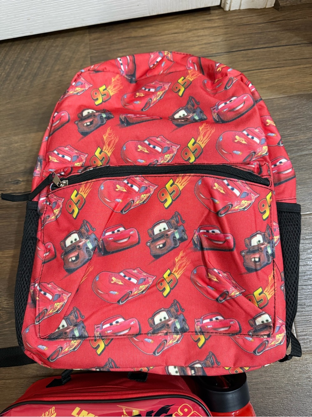 Lightning McQueen Bookbag and Lunchbox EUC - Picture 3 of 8